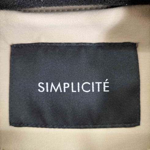 シンプリシテェ SIMPLICITE トレンチコート レディース